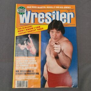 The Wrestler Magazine August 1981 Rick Martel‎ DiBiase Andre the Giant